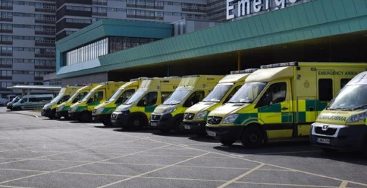 Exterior view of Aintree University Hospital