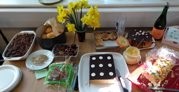 Photo of Cakes from our office bake off photo of cakes from our office bake off