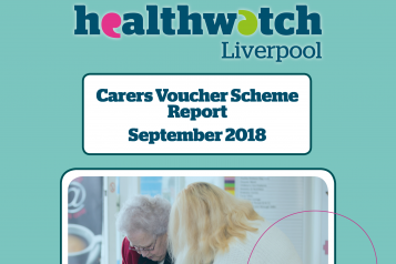 Front Cover of Carers Voucher Scheme Report