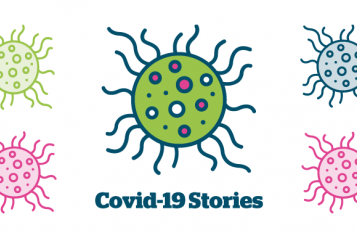 Covid-19 stories logo