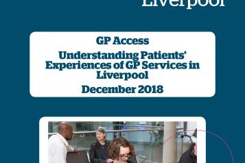 image of front cover of GP Access Report