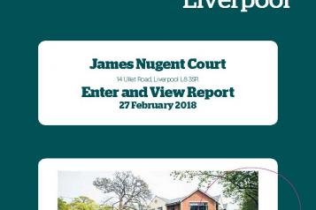 Image of front cover of James Nugent Court Enter and View Report