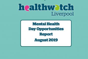 Image of front page of Mental Health Day Opportunities Report