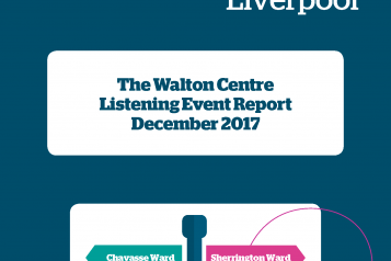 Front Cover of the Walton Centre Report