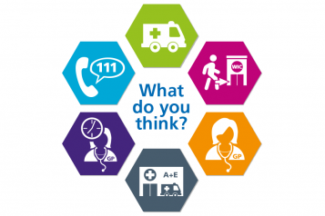 image of Liverpool CCG urgent care consultation logo saying 'what do you think?'