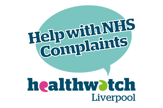 Image of Healthwatch Liverpool Help with NHS complaints logo Image of Healthwatch Liverpool Help with NHS complaints logo
