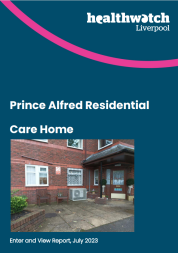 Front page of Prince Alfred Enter & View report