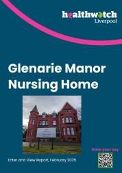 Front cover of Glenarie Manor Nursing Home Enter and View Report