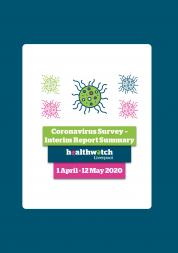 Front cover of Covid Survey report